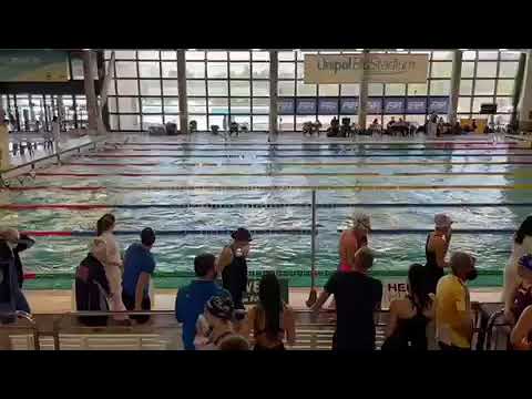 Silvia Di Pietro set the women’s 50 fly SCM Italian record in Rome