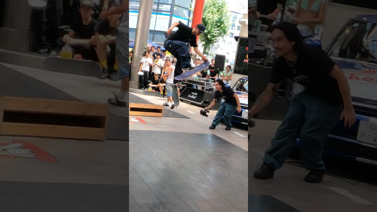 Red Bull MANEKI JAM #スケボー #スケートボード #skateboarding #レッドブル 名古屋市大須 #RedBull 2024.8.3
