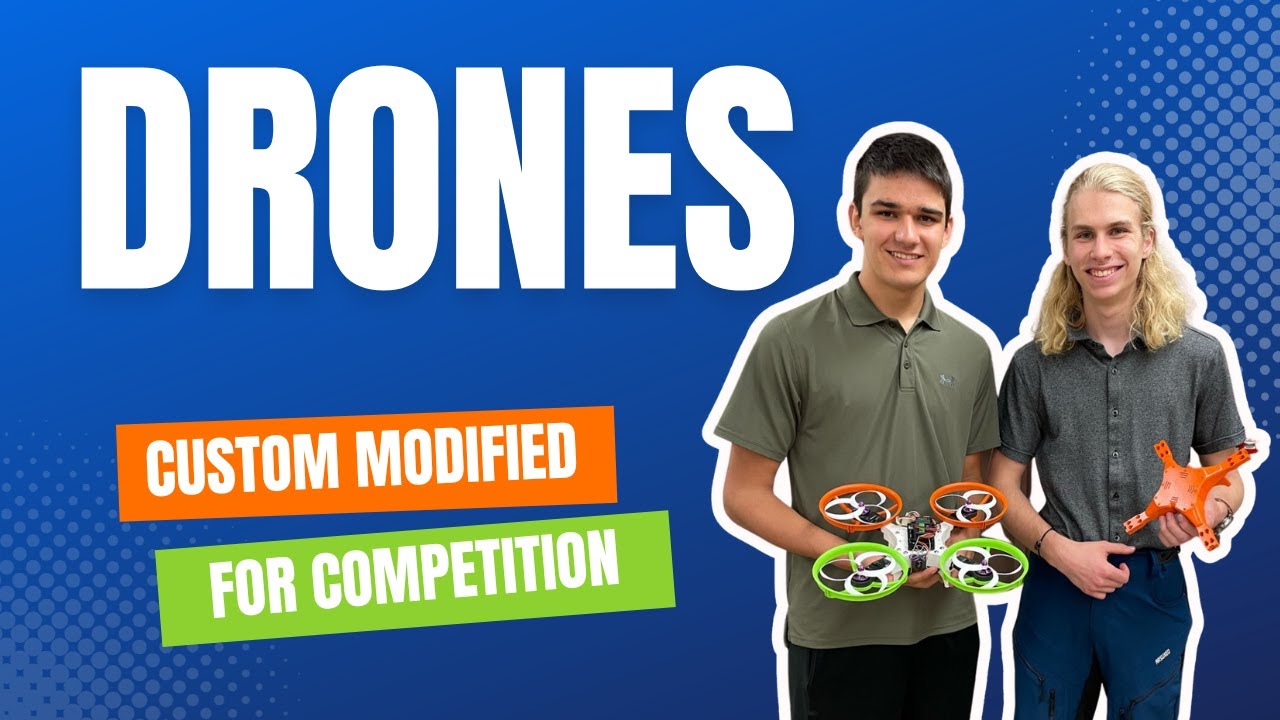 DRONES IN EDUCATION | High School Team Re-engineers Drone for Competition