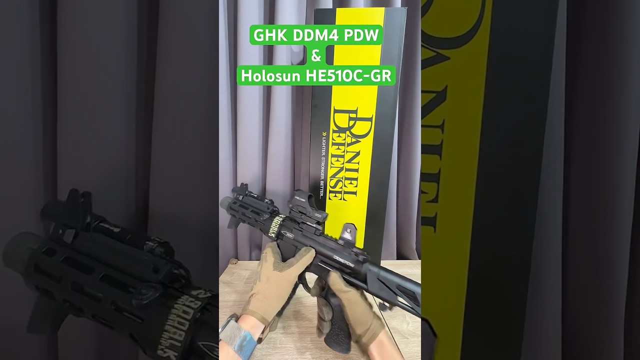 GHK DDM4 PDW V3 에어소프트 이해하기