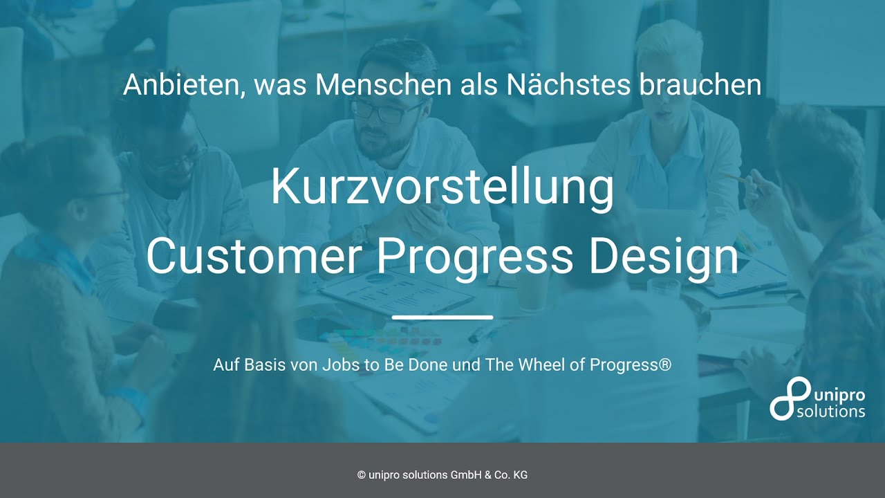 Kurzvorstellung Customer Progress Design