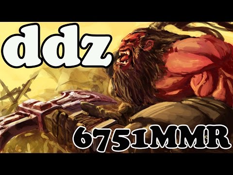 Dota 2 - ddz 6751 MMR Plays Axe vol 2# - Ranked Match Gameplay