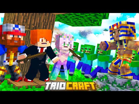 TRIOCRAFT - COMO DERROTAR A 1.000.000.000 ZOMBIES CON NIA Y FRIGO #3