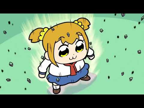 (male VA version) popuko ascends and becomes mini popuko - pop team epic season 2