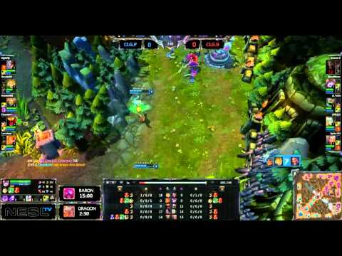 CLG.Black versus CLG.na game 1 (NESL Pro Series semifinals)
