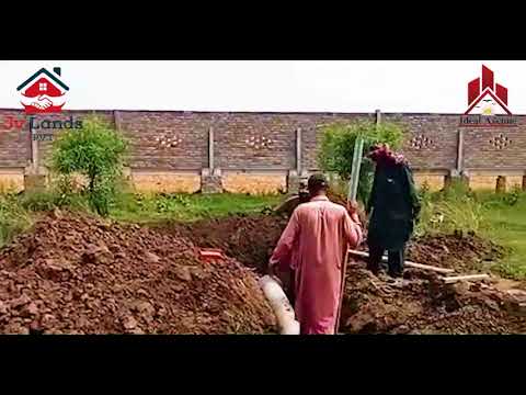 Sewerage work in progress of Main Road in Ideal Avenue | JVLands.com | Ze Land Developers