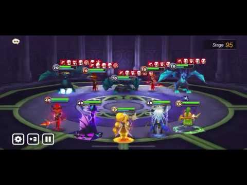 SW Trials of Ascension Hard - TOAH95 - Auto team - EQ runes at the end~