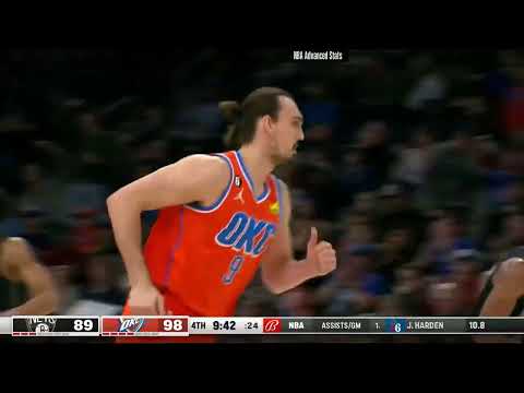 Dario Saric 4 pts vs Brooklyn Nets | 2023-03-14