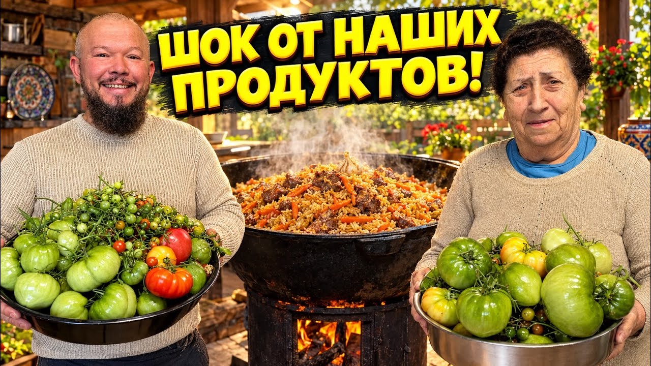 Привезли гостью из Уругвая в русский магазин. Дегустация рыбы и ферганский п