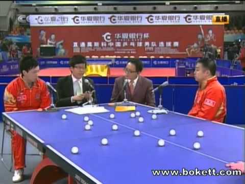 YouTube  LIU Guoliang Review on WANG Hao 王皓 vs LEI Zhenhua 雷振华 Men Trial out #2