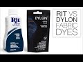 Comparing Rit Dye Dylon Dye