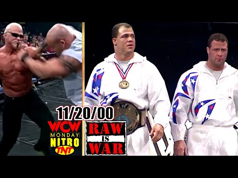 WWF RAW vs. WCW Nitro - November 20, 2000 Full Breakdown - Day After Survivor Series - Flair/Sanders