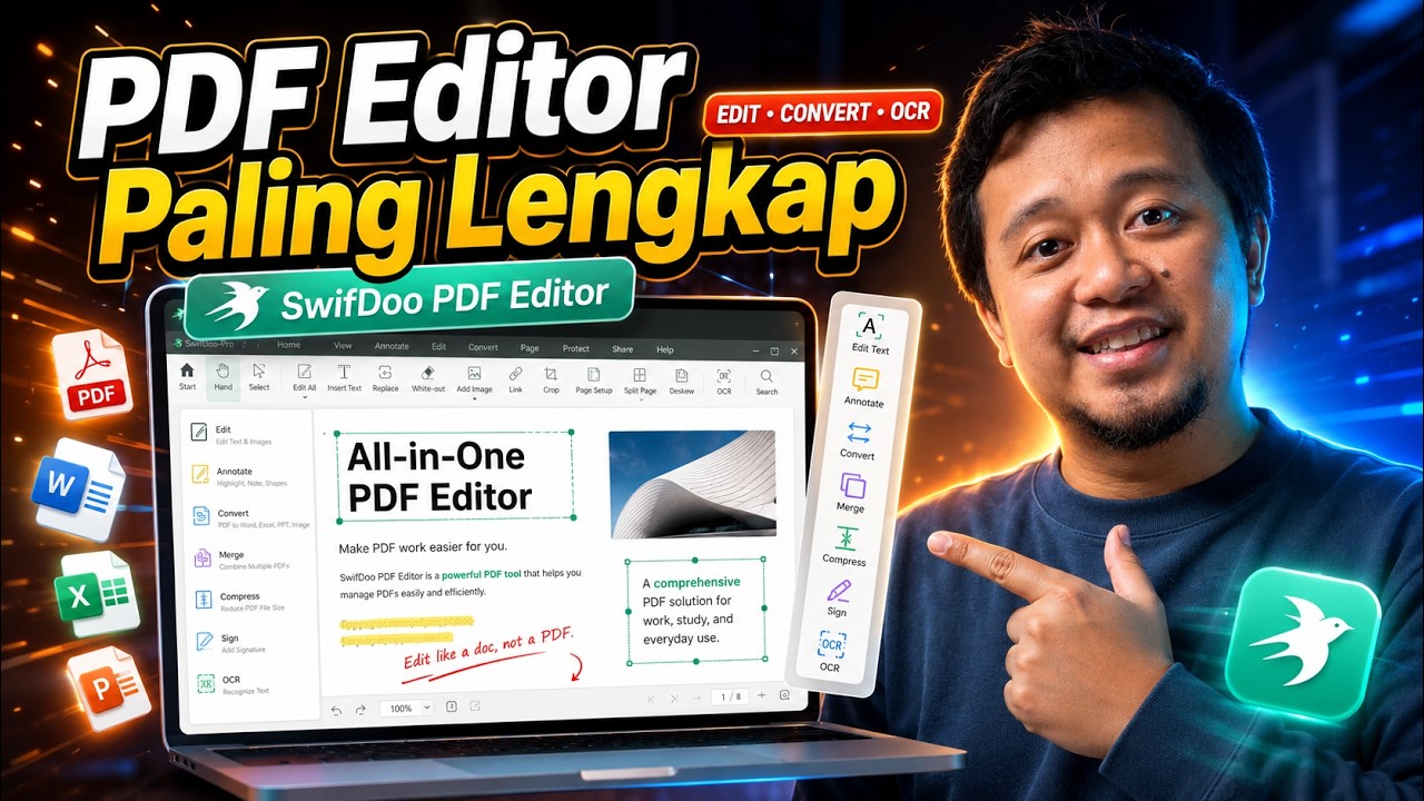 Tidak Perlu ACROBAT READER! PDF Editor Ini Paling LENGKAP Fiturnya   SWIFDOO
