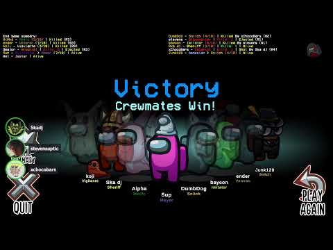 A completely normal among us lobby