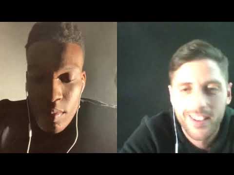 "They're so chilled, I see a couple smoking the day before their fight" - Simeon Powell