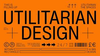 This New Minimal Utilitarian Type Design Trend Is Taking Over
