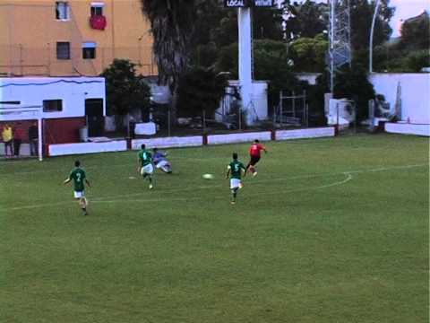 Gol de Alex Expósito en el derbi UD Roteña - CD Rota, temp. 2014/15