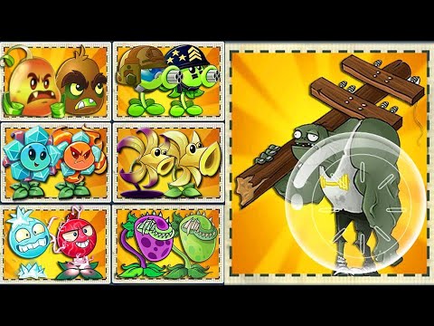 Random 30 Team Pair Plants VS Hamster Ball Gargantuar LEVEL 15 - Who Will Win? - PvZ2 Challenge!