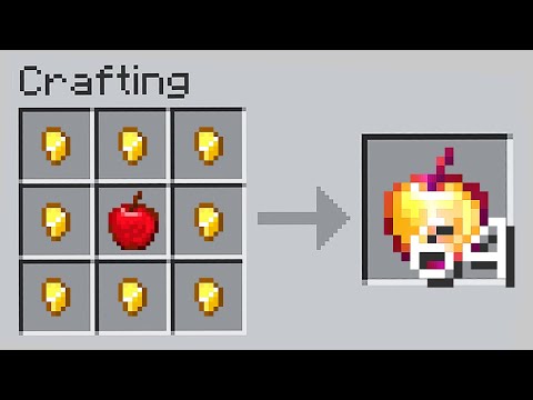 Minecraft, But Crafting Is Extremely OP...