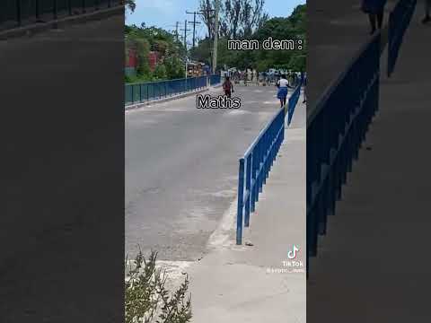 Madman Attack Schoolaz 🇯🇲😂 #viral #jamaica