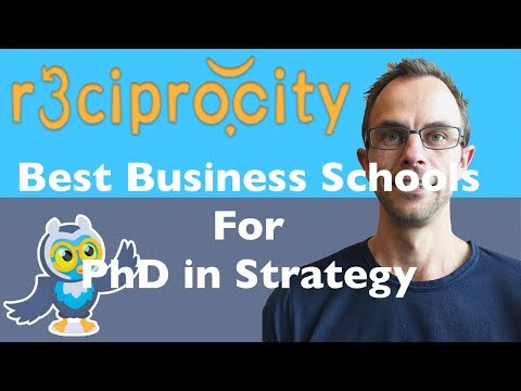 What Are The Best Universities For A PhD In Strategic Management / Biz Administration? - Thesis Help Video
