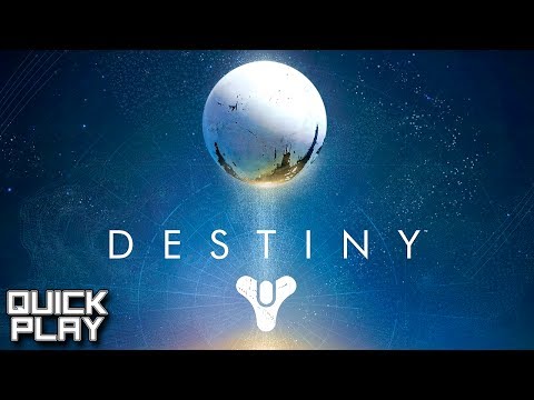Quick Play - Destiny First Look Alpha - Early Gameplay for the PS4!