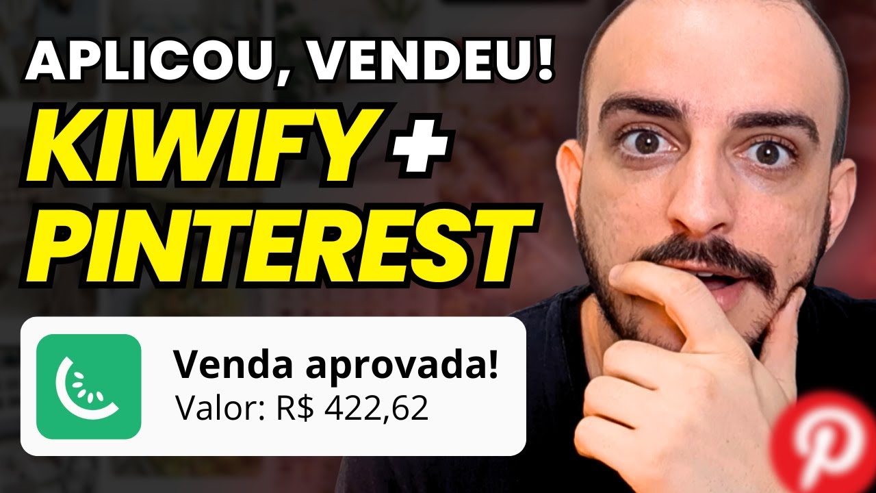 COMO VENDER NA KIWIFY PELO PINTEREST TODOS OS MESES (Método Validado)