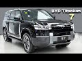 BYD Leopard Titanium 7 Bold Boxy PHEV SUV Full Walkaround