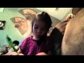 Thea Making A Sign Of Doc Mcstuffins House