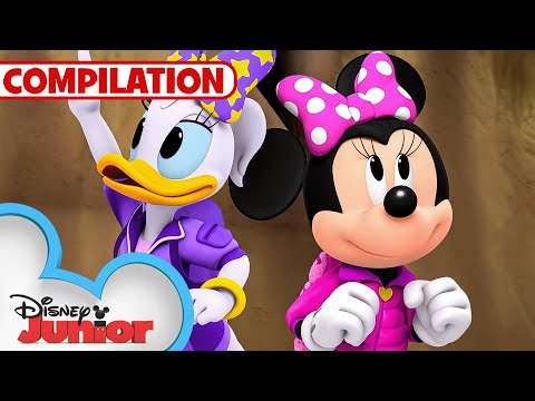 Minnie's Bow-Toons: Camp Minnie! 🎀🏕 | NEW 30 Minute Compilation | @disneyjr