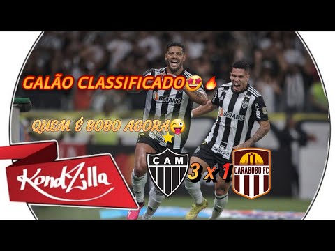 Atlético-MG 3 x 1 Carabobo - MEGA DO GALO 2 - GORDÃO DO PC , DJ GUI MARQUES , MC GAROTO E MC MINININ