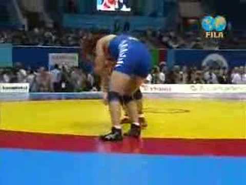 Baku 59kg Finale 3-5 LAVERDURE Brittanee (CAN) - NARMANDAKH