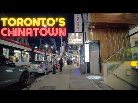 Discover Toronto's Vibrant Chinatown at Night on Dundas Street West