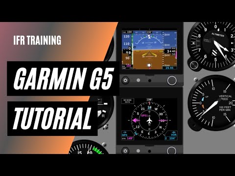 Using Garmin G5 to Fly IFR | G5 Tutorial on an Instrument Approach | GFC 500 Autopilot
