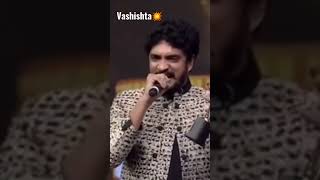 shivanna stunned on Vashishta simha voice🙄🥵💥🔥||kirik party song|| #viral