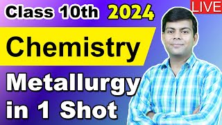 Metallurgy - Chemistry Class 10th for ICSE 2025 Board Exams