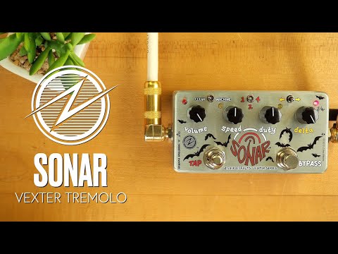 Zvex Sonar Tremolo/Tap Tempo 2010s - Hand-Painted image 3