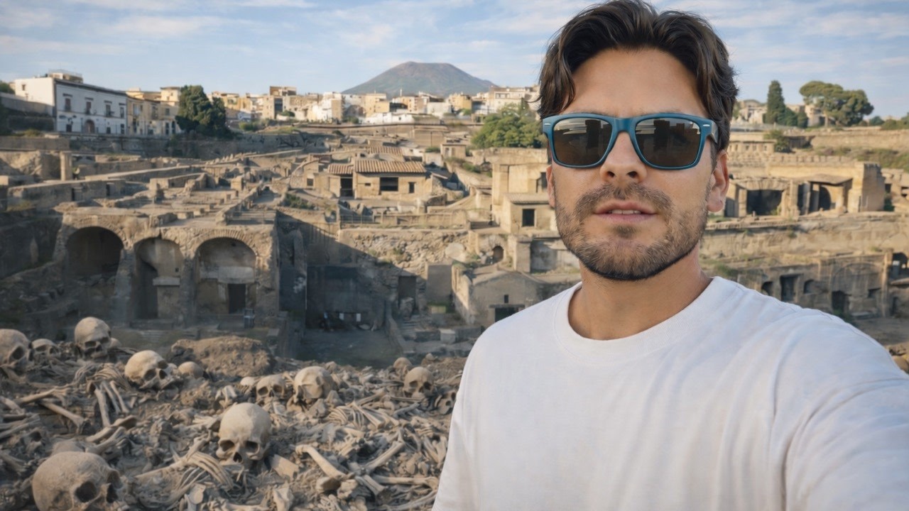 HERCULANO: PERSONAS ATRAPADAS POR CENIZAS 2000 AÑOS DESPUÉS - LA MEJOR CONSERVADA