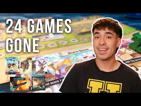 24 Board Games Leaving My Collection