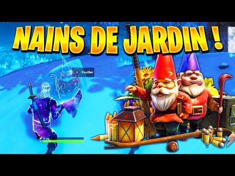 trouver des nains de jardin glaces defis semaine 6 saison 7 fortnite battle - emplacement des nains sur fortnite