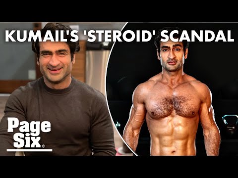 Kumail Nanjiani’s new buff body sparks steroid, racism accusations | Page Six Celebrity News