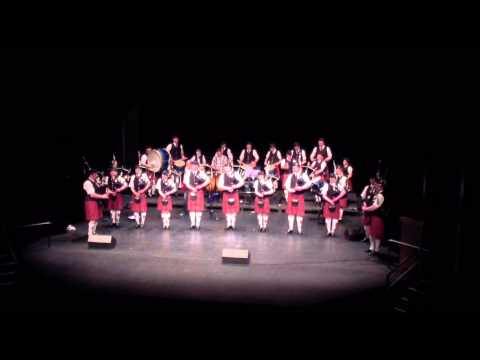 Derryclavin Pipe Band Concert 2014