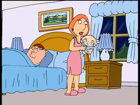 Family Guy - "Stewie's covered with fleas"
