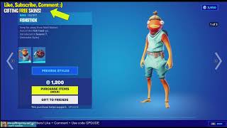 How to get Free Fishstick skin in Fortnite