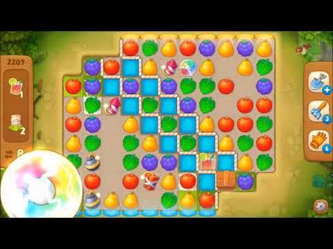 Gardenscapes Fase 2209   Level 2209