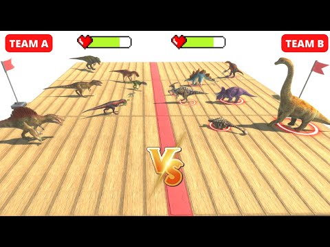 [TEAM vs TEAM] Sky Arena Tournament of All Units - Animal Revolt Battle Simulator