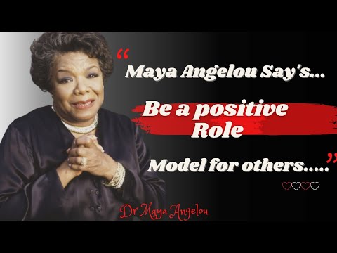 Maya Angelou's Life Advice Will Leave You SPEECHLESS || The Inspiring Movement ||