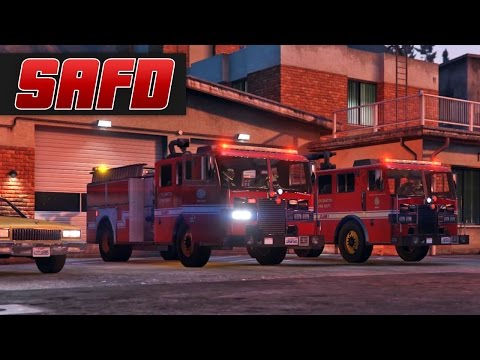 SAFD MP E01 - Code Zero Putting Out Fires!