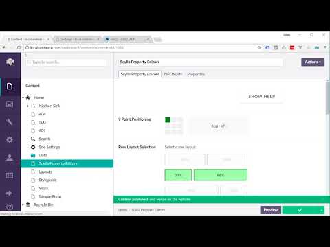 Contextual Help (Property Editor) for Umbraco