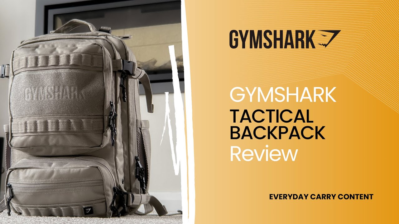 Gymshark Tactical Backpack REVIEW - SURVIVE With Gymshark's BEST Backpack of 2024, Mission READY!